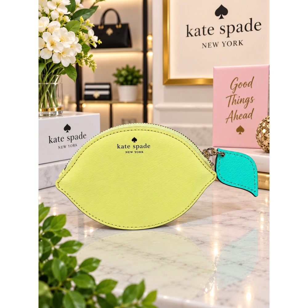 Kate Spade Lemon coin pouch